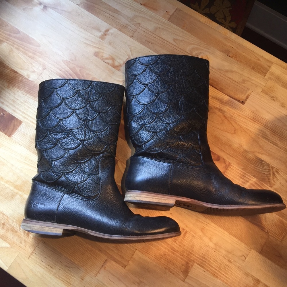 Lucky Brand Boots-Black, 8.5 - Picture 4 of 9